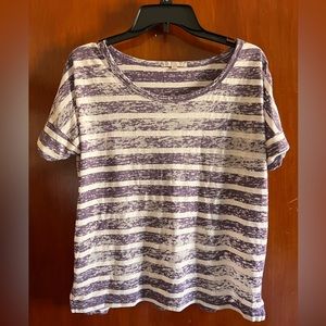 Gap / striped flowing tee / S
